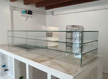 vetrinetta per bancone